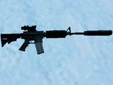 модель оружия M4A1 - из фильма "Я Легенда"