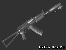 Модель AK-47 - Dark Hunter с Лазером