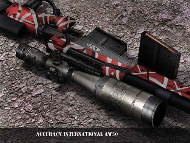 Модель AWP - Красное оружие